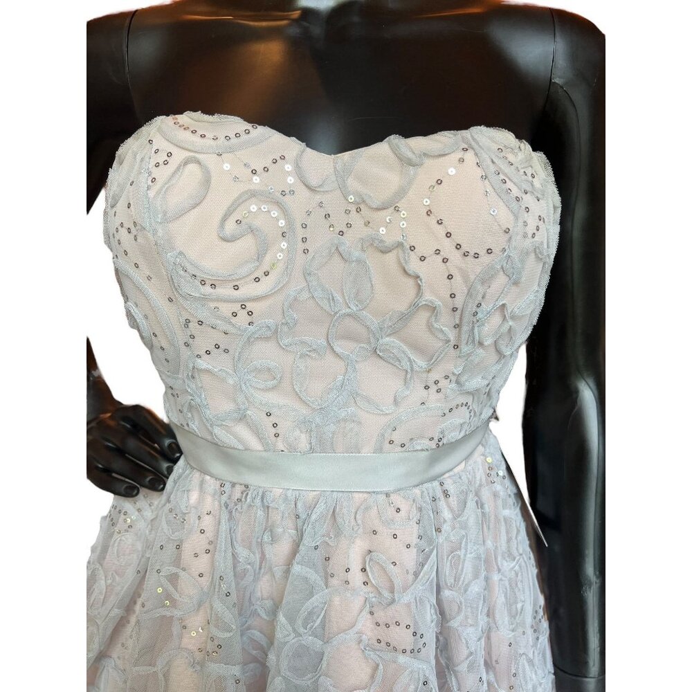HOMECOMING - Rose & Teal Tulle Short Dress